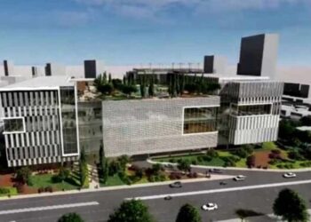 O megaempreendimento, com um shopping e quatro torres, terá 130 mil m²