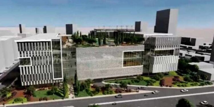 O megaempreendimento, com um shopping e quatro torres, terá 130 mil m²