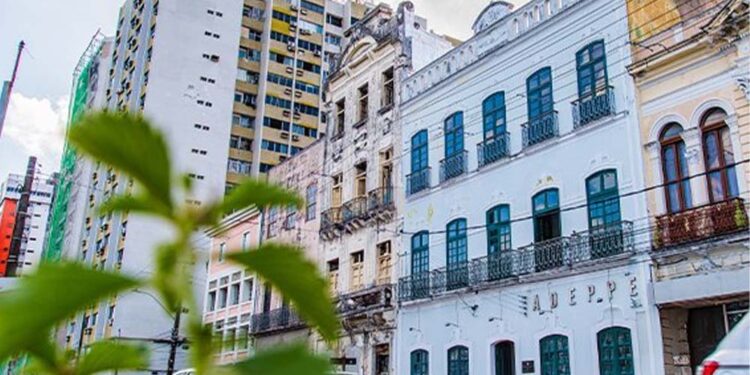 Sede Adeppe, na Rua Aurora, Recife