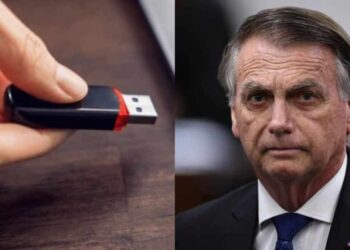 Pen drive foi encontrado em residência do ex-presidente Jair Bolsonaro