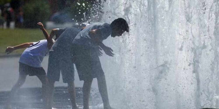 Europa sofre com altas temperaturas