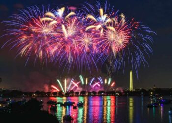 Celebração dos 250 anos dos EUA em grande estilo em Washington, DC