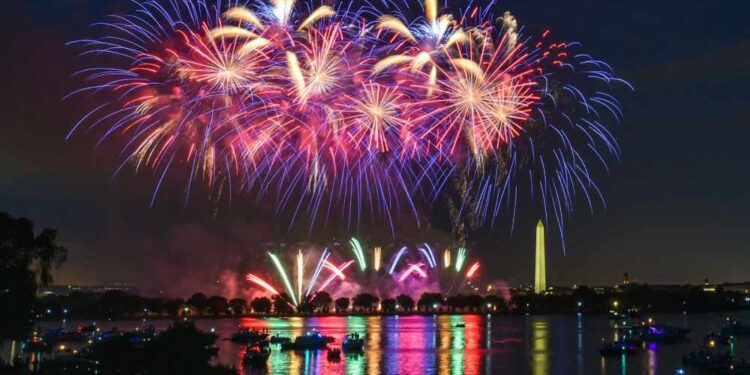 Celebração dos 250 anos dos EUA em grande estilo em Washington, DC
