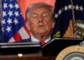 Donald Trump pode aplicar "tarifaço" ao Brasil a partir de 1/8. Foto: AP Photo/Julia Demaree Nikhinson