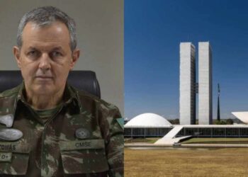 O general Tomás Paiva discursou em celebração ao dia do Soldado