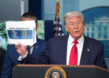 A fala foi feita durante anúncio de estado de emergência de segurança pública na capital dos EUA.