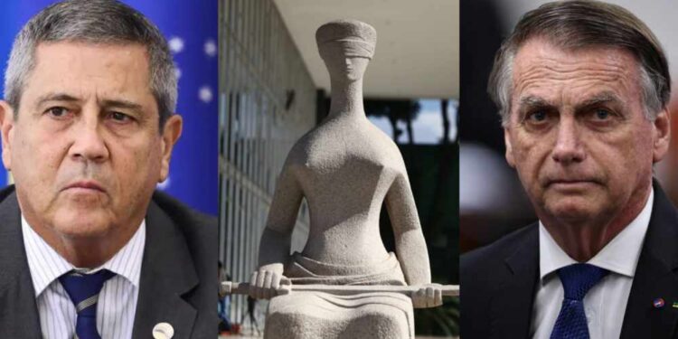 Bolsonaro e Braga Netto teriam driblado proibição de contato imposta pelo STF, aponta PF