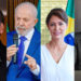 Bolsonaro (PL), Lula (PT), Michelle (PL) e Tarcísio (Republicanos)