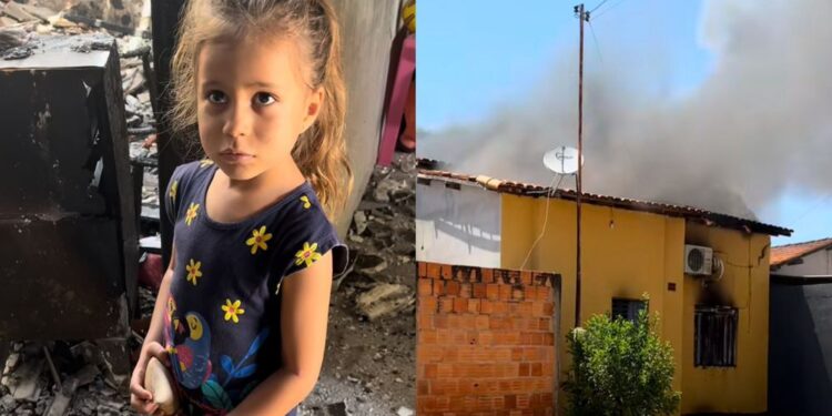 Suspeita é de curto-circuito no ar-condicionado