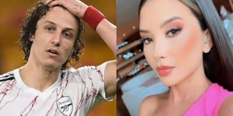 David Luiz e Francisca Cavalcante