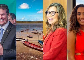 A pesca de mariscos é uma das principais atividades econômicas em Itapissuma, que recebe a visita dos ministros André de Paula e Anielle Franco e da primeira-dama Janja da Silva