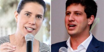 A governadora Raquel Lyra e o prefeito João Campos