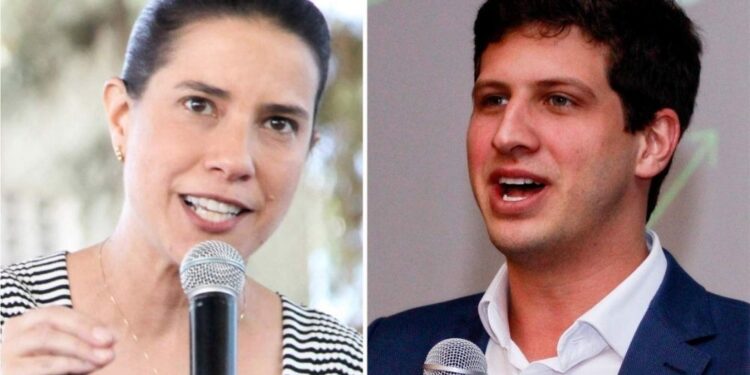 A governadora Raquel Lyra e o prefeito João Campos