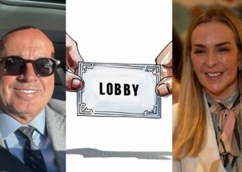 O lobista Antonio Carlos Camilo Antunes, vulgo Careca do INSS, e a herdeira e empresária Roberta Luchsinger.