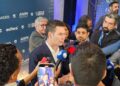 Ministro Jader Filho durante evento do Esfera Brasil