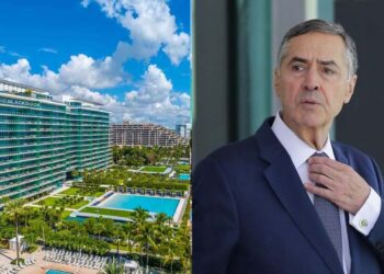 Imóvel da família Barroso fica na ilha de Key Biscayne