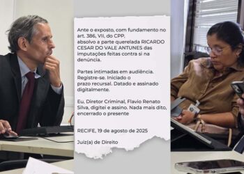 Juiz Fernando Azevedo julgou improcedente pedido de Jaciara Melo