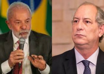 O presidente Lula (PT) e o ex-ministro Ciro Gomes