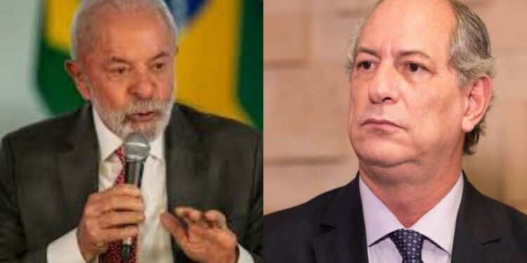 O presidente Lula (PT) e o ex-ministro Ciro Gomes