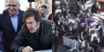 A carreata fazia parte de um evento do partido de Milei