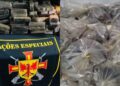 224 quilos de cocaína foram encontrados no veículo
