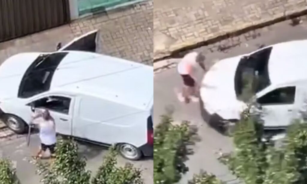 Briga de trânsito termina em atropelamento e agressão em Recife
