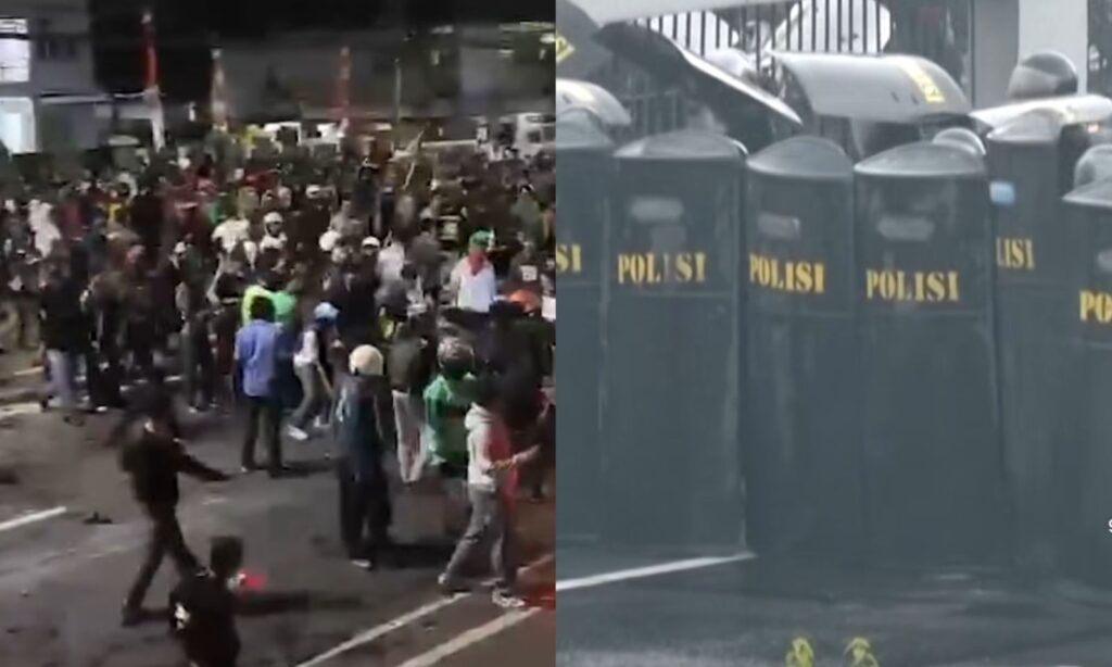 Protestos explodem em Jacarta após morte de manifestante atropelado pela polícia