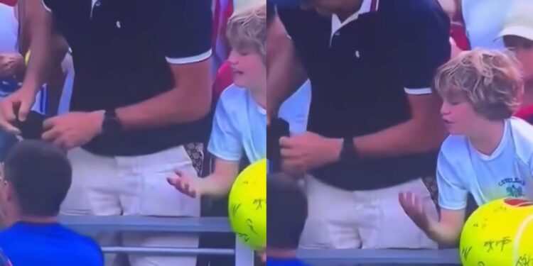 Piotr Szczerek, milionário polonês e CEO de uma empresa de pavimentação, que patrocina a federação polonesa de tênis.