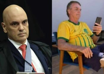 Moraes ameaça Bolsonaro com prisão preventiva