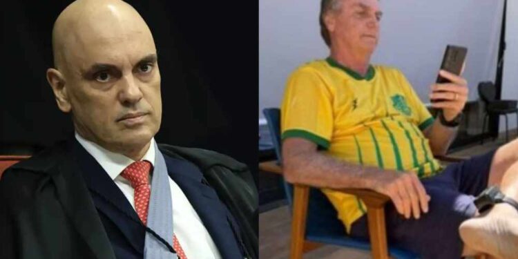 Moraes ameaça Bolsonaro com prisão preventiva