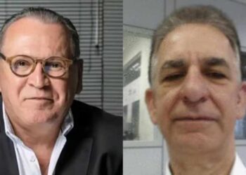 Sydney Oliveira (esq) dono da Ultrafarma e Mario Otavio Gomes do Fast Shop