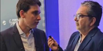 Ministro Silvio Costa Filho concedendo entrevista ao Blog Ricardo Antunes