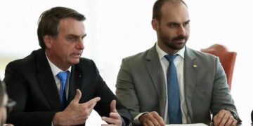 PF indicia Eduardo por buscar punições dos EUA contra autoridades brasileiras