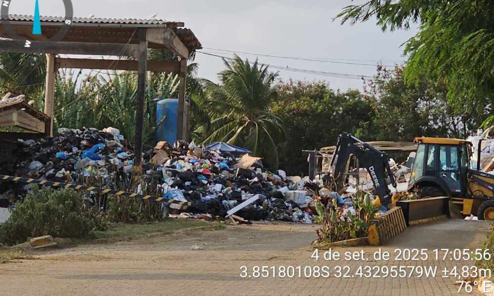 Administração de Noronha notifica multinacional brasileira por acúmulo de lixo que não coleta