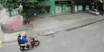 Câmera flagra mais um crime na Zona Norte do Recife