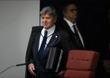 Luiz Fux é o terceiro ministro do STF a votar. Foto: Hugo Barreto/Metrópoles