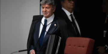 Luiz Fux é o terceiro ministro do STF a votar. Foto: Hugo Barreto/Metrópoles