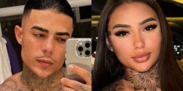 Os influenciadores digitais, Douglas Lima e Clara Melo. Foto: Reprodução/Instagram