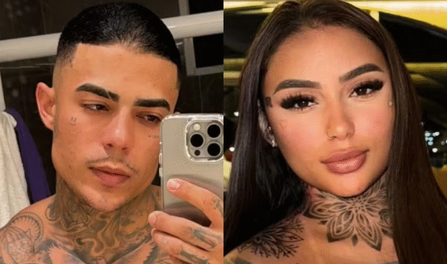 Os influenciadores digitais, Douglas Lima e Clara Melo. Foto: Reprodução/Instagram