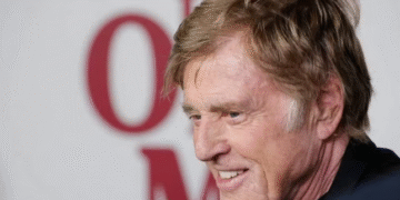 O ator e diretor, Robert Redford.