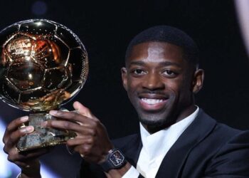 Ousmane Dembélé, do PSG e da seleção francesa