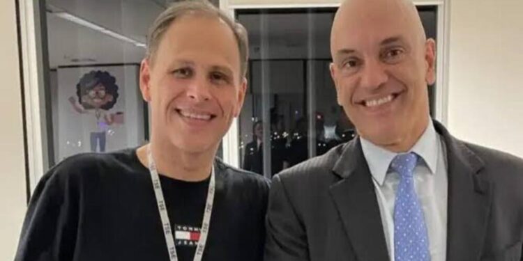 Eduardo Tagliaferro e Alexandre de Moraes