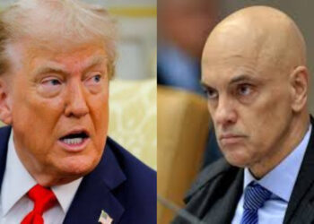 Trump e Alexandre de Moraes
