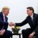 Donald Trump e Jair Bolsonaro (PL)