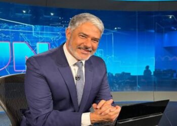William ficará no comando do telejornal até 3 de novembro