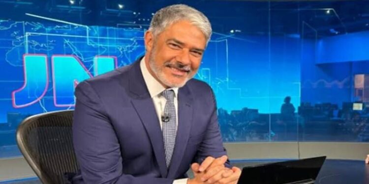 William ficará no comando do telejornal até 3 de novembro