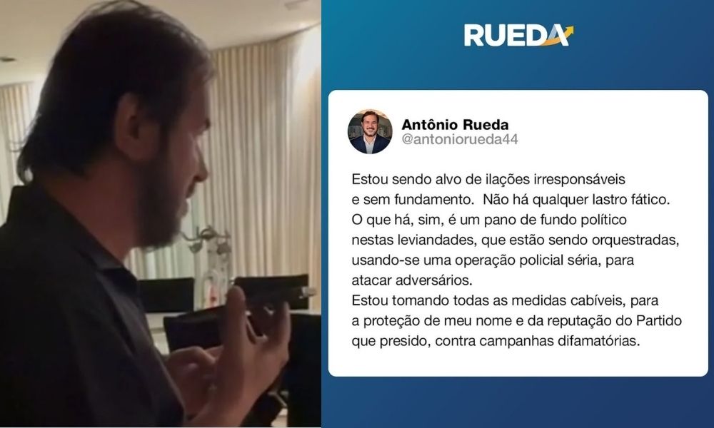 Presidente do União Brasil, Antônio Rueda nega vinculação com PCC
