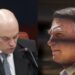 O ministro de STF, Alexandre de Moraes, e o ex-presidente Jair Bolsonaro.