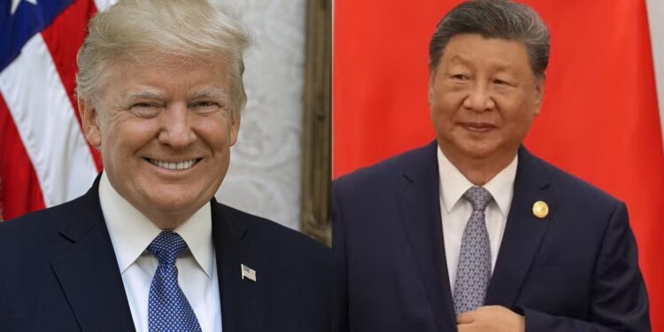 Xi Jinping
Presidente da República Popular da China e Donald Trump Presidente dos Estados Unidos
