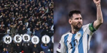Lionel Messi, 
jogador de futebol argentino